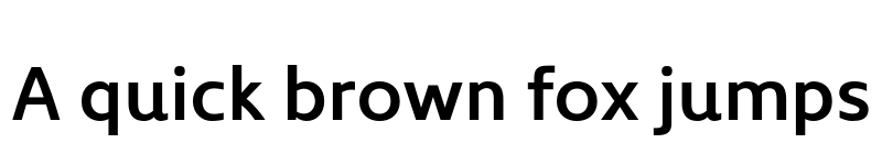 Preview of Kyrial Display Pro SemiBold font