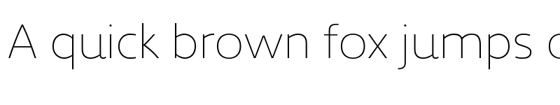 Preview of Kyrial Display Pro Ultra Light font