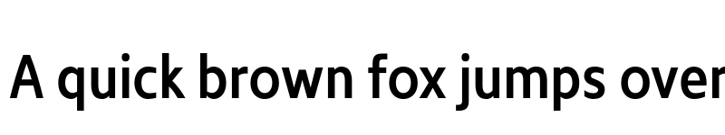 Preview of Kyrial Sans Pro Cond SemiBold font