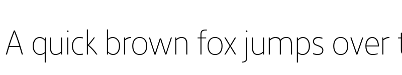 Preview of Kyrial Sans Pro Cond Ultra Light font