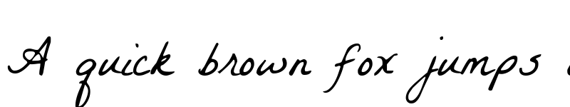 Preview of La Belle Aurore Regular font