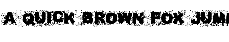 Preview of La Casa del Cementerio Regular font