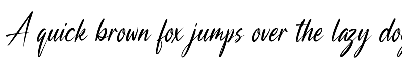 Preview of La Compagnie des Hirondelles Regular font