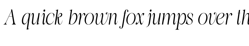 Preview of La Fleur Grande Personal Use On Italic font