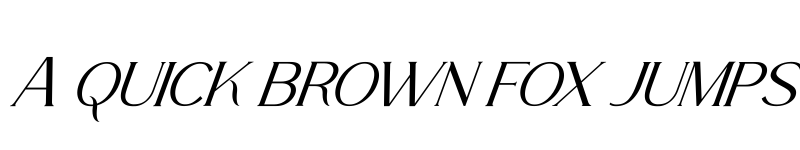 Preview of La Fleur Italic font