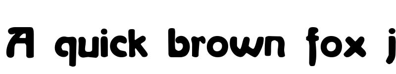 Preview of La Negrita Regular font