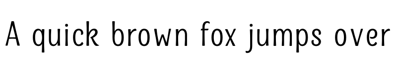 Preview of La Parisienne Sans Regular font