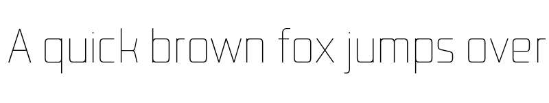 Preview of Lab Sans Pro Thin font