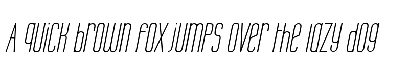 Preview of Labtop Unicase Italic font