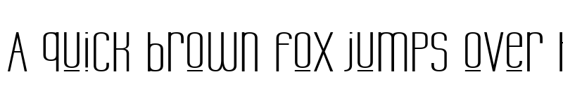 Preview of Labtop Unicase Upper Wide Regular font