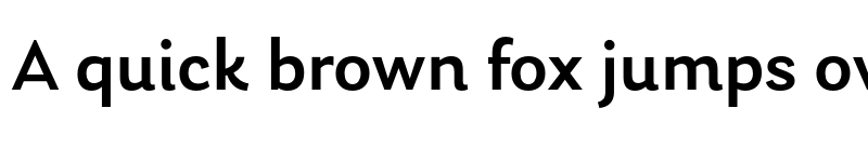 Preview of Laca Medium font