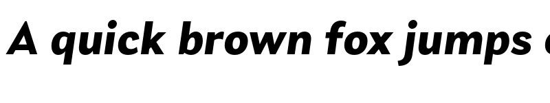 Preview of Laca Text Bold Italic font