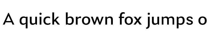 Preview of Laca Text Regular font