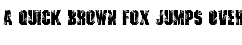 Preview of Lacerated Free font