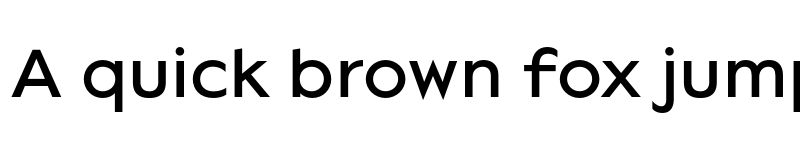 Preview of Lack Regular font