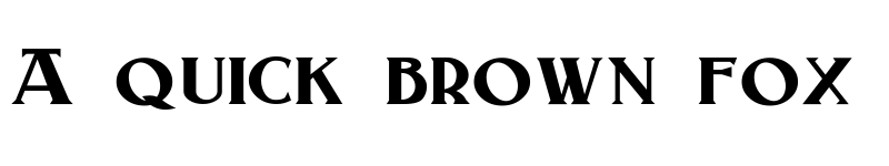 Preview of Laconick-NormalA Regular font