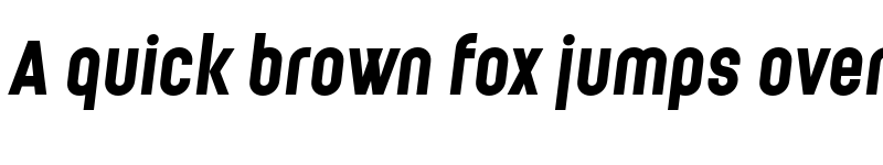 Preview of Ladislav Bold Italic font