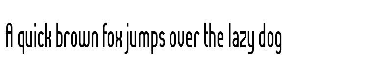 Preview of Lady Ice - Condensed Regular font