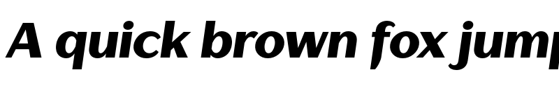 Preview of Lagu Sans Black Italic font