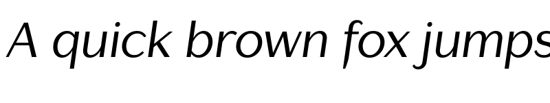 Preview of Lagu Sans Regular Italic font