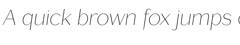 Preview of Lagu Sans Thin Italic font