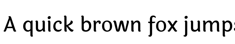 Preview of Laila Medium font