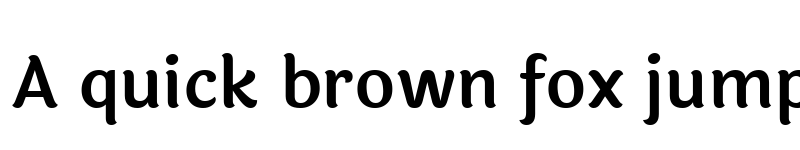 Preview of Laila SemiBold font