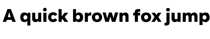 Preview of Lama Sans Black font