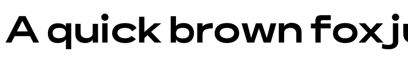 Preview of Lama Sans ExtraBold Expanded font