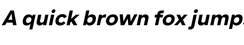 Preview of Lama Sans ExtraBold Italic font