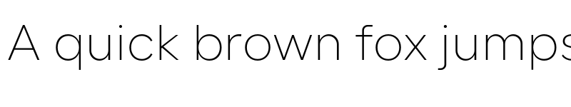 Preview of Lama Sans ExtraLight font