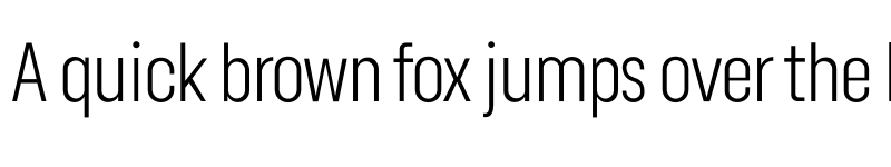 Preview of Lama Sans Light Condensed font