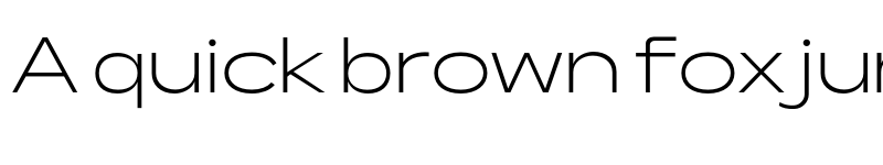 Preview of Lama Sans Light Expanded font