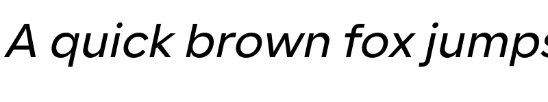 Preview of Lama Sans Medium Italic font