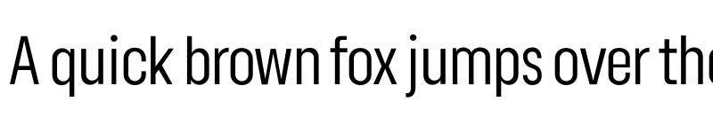 Preview of Lama Sans Regular Condensed font