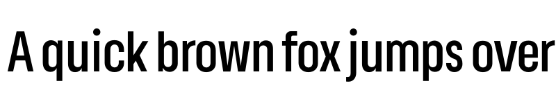 Preview of Lama Sans SemiBold Condensed font