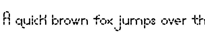 Preview of Lamborgini Bold Dash font