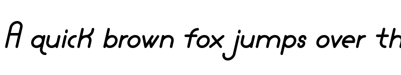 Preview of Lamborgini Bold Italic font