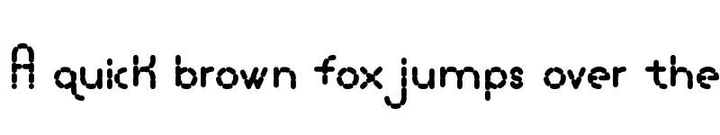 Preview of Lamborgini Extra Bold Dash font