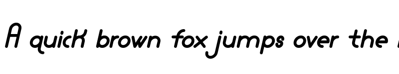 Preview of Lamborgini Extra Bold Italic font