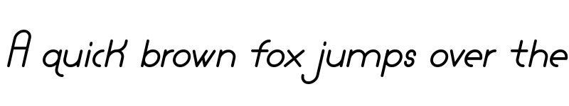 Preview of Lamborgini Italic font