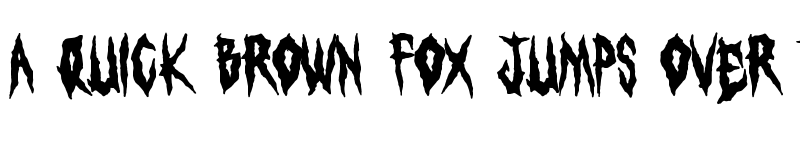 Preview of LAMEBRAINS Regular font