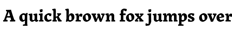 Preview of Landa Bold font