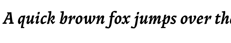 Preview of Landa SemiBold Italic font