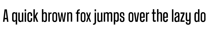 Preview of Landasans Medium font