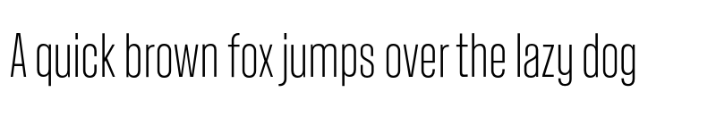 Preview of Landasans Ultra Light font