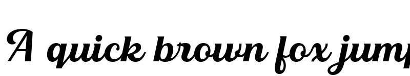 Preview of Landre Regular font