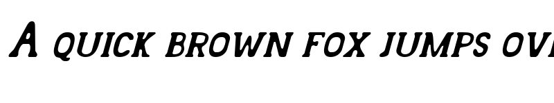 Preview of Landster Italic Regular font