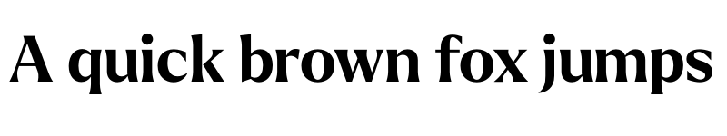 Preview of Larken Bold font