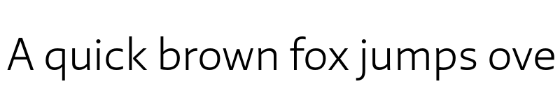 Preview of Laski Sans Book font